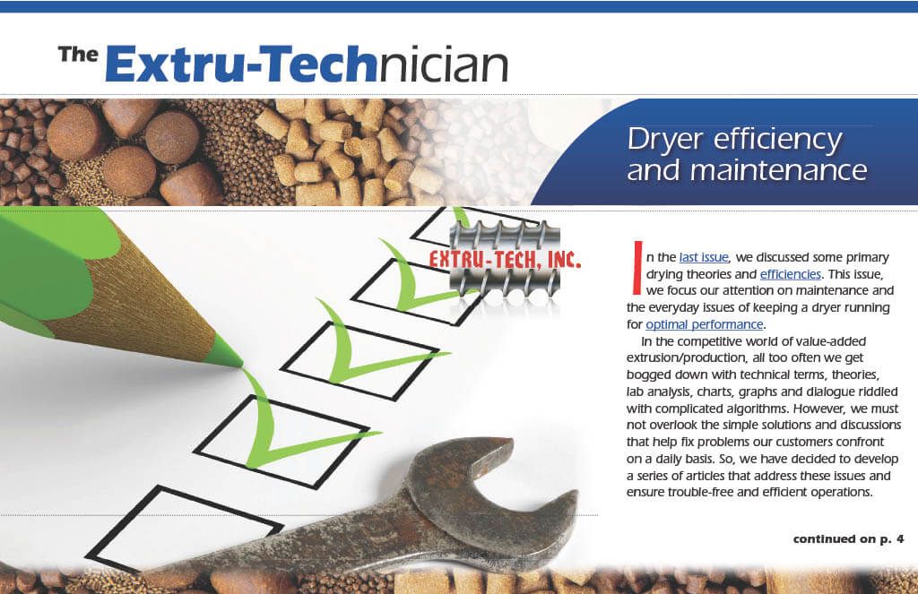 Dryer Efficiency and Maintenance