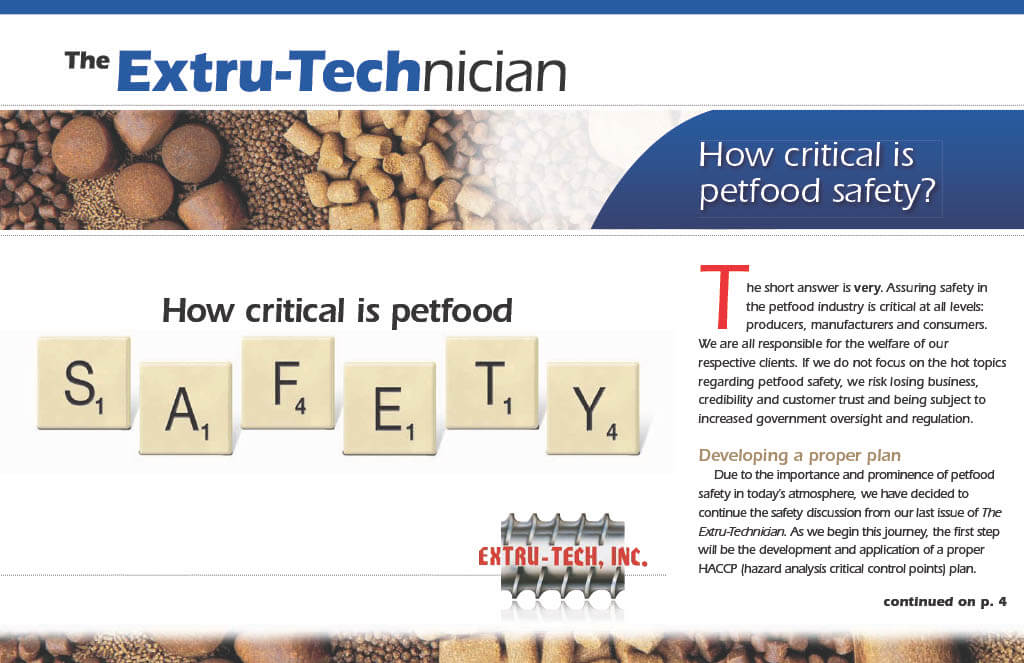 How Critical is Petfood Safety?